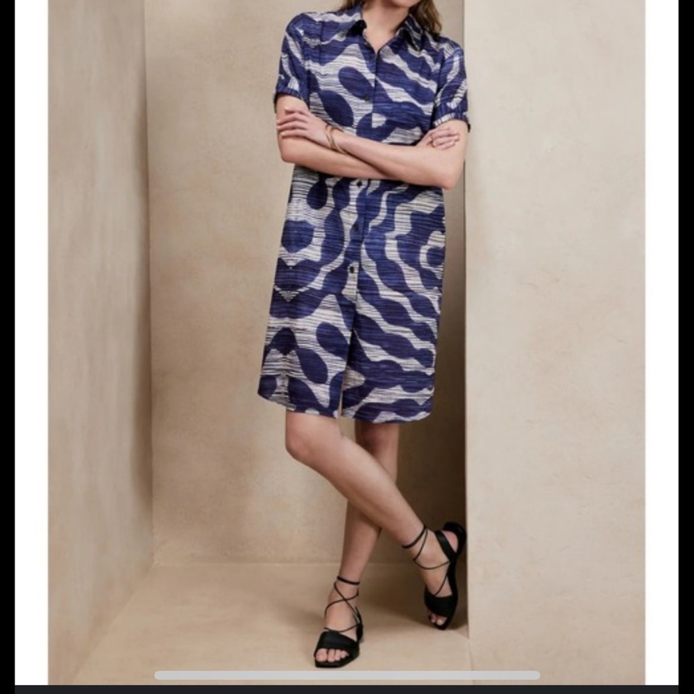 NWT Banana Republic shirt dress